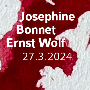 Malerei von Josephine Bonnet, Nürtingen und Ernst Wolf, Stuttgart